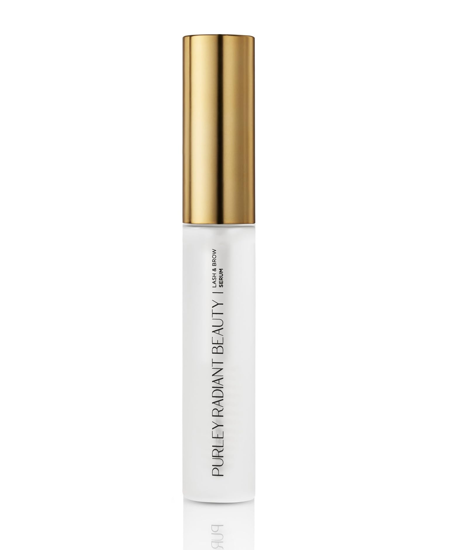 Purely Radiant formula vegana libre de crueldad, aceites vegetales para pestañas y cejas.