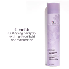 Pureology Lock It Down, spray de secado rápido para fijación sin esfuerzo