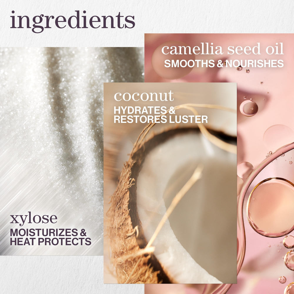 Pureology Color Fanatic heat protection guards hair during styling.