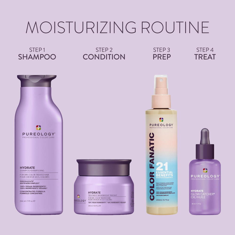 Pureology Hydrate mask soothing fragrance for a spa-like shower.