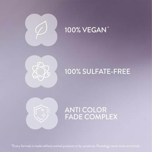 Pureology Hydrate Sheer bottle shows creamy lather for gentle cleansing.