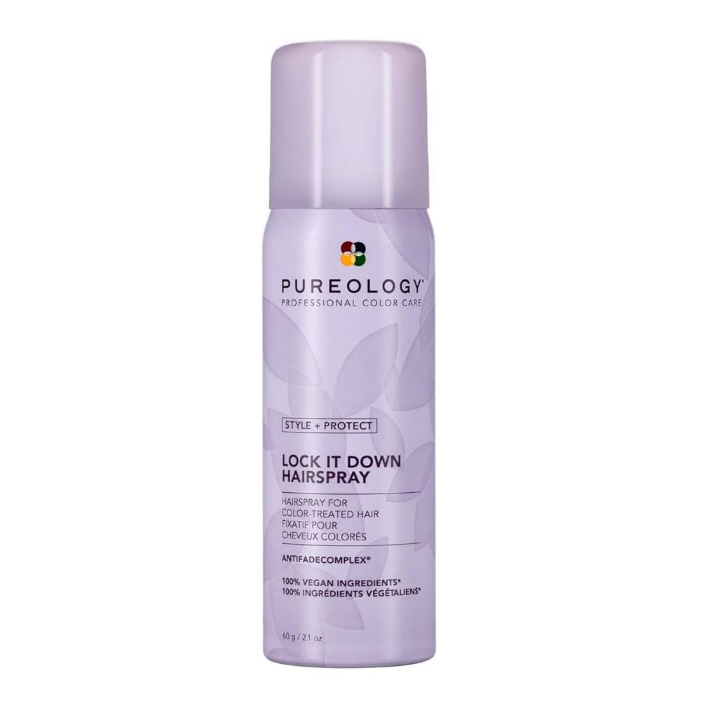 Pureology Lock It Down, laca de fijación máxima que mantiene el peinado todo el día