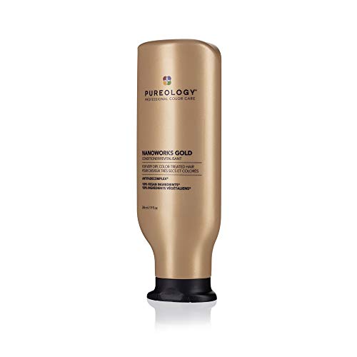 Vitamin E and UV filter icons beside conditioner bottle