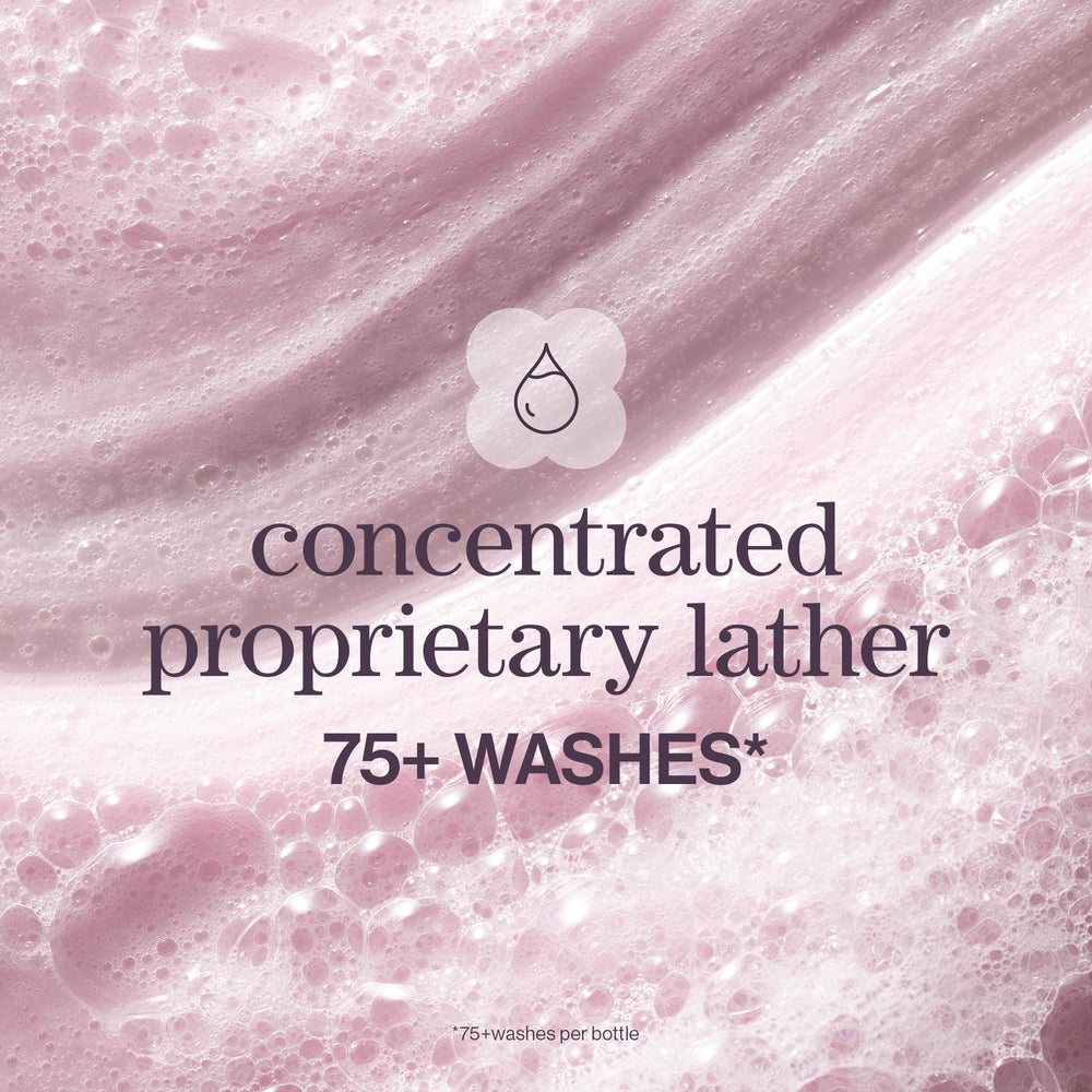 Pureology Pure Volume aroma image featuring pink grapefruit and cedarwood scent.