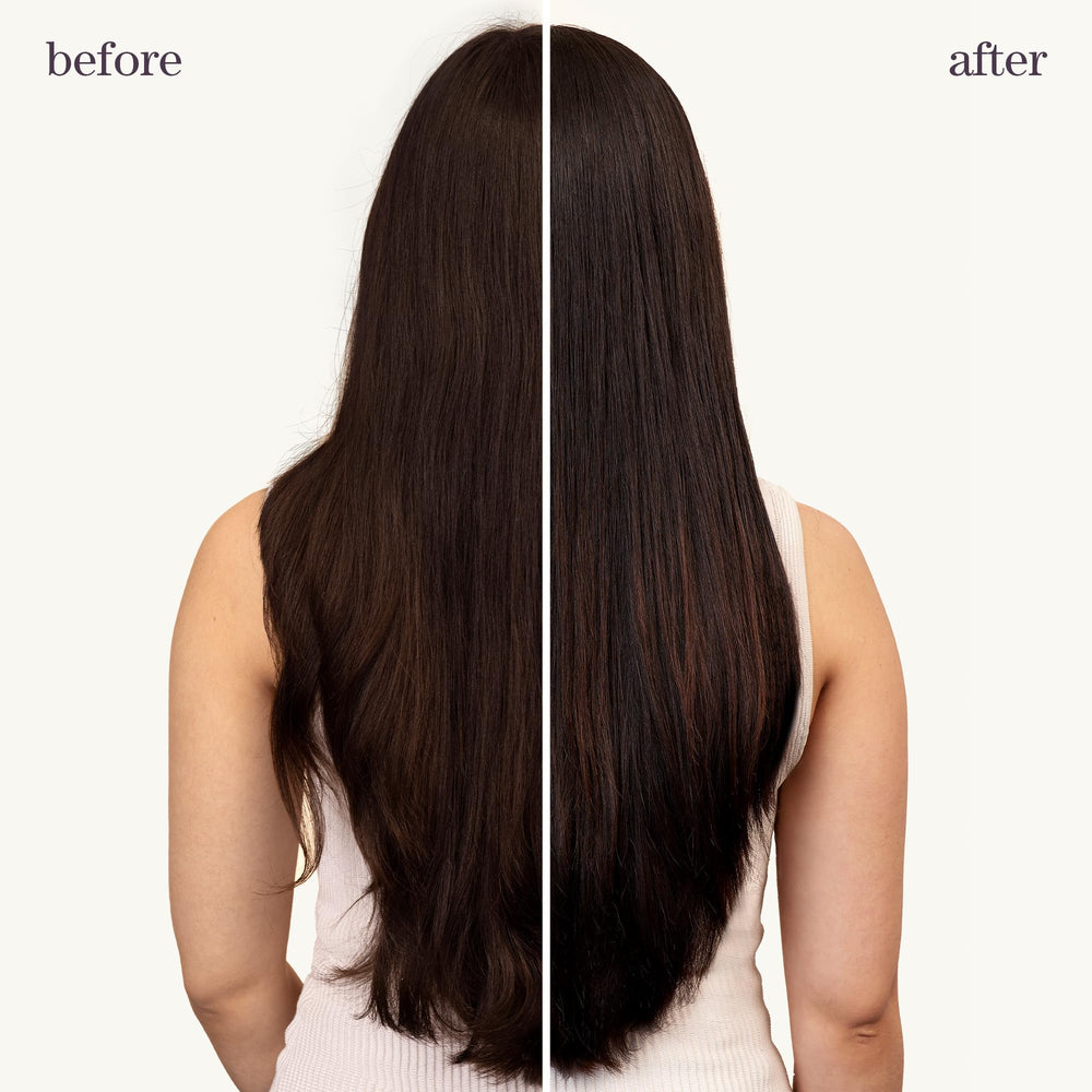 Pureology color protection with UV filter preserved on color-treated hair.