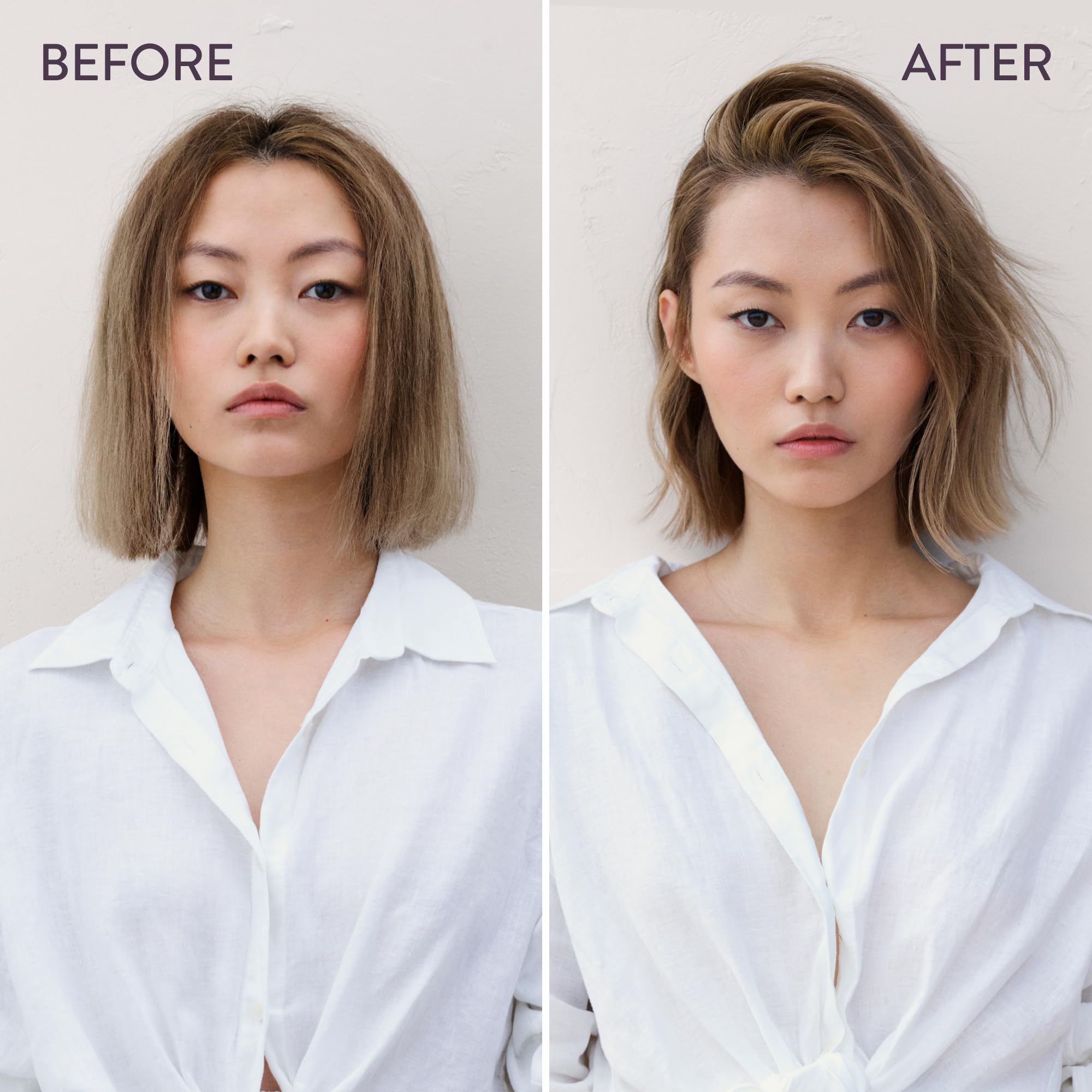 Color-safe Pureology Strength Cure shampoo preserves color vibrancy.