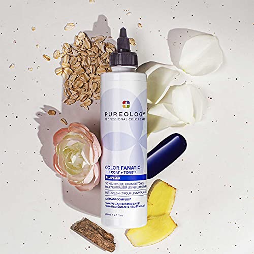 Vegan ZeroSulfate formula bottle indicating gentle care for color-treated hair.