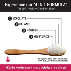 PureSCRUBS eucalyptus scrub loofah pad for gentle exfoliation