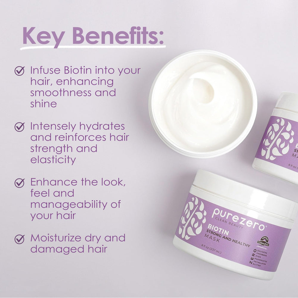 PureZero aplicación profunda para cabello con nutrición intensiva.