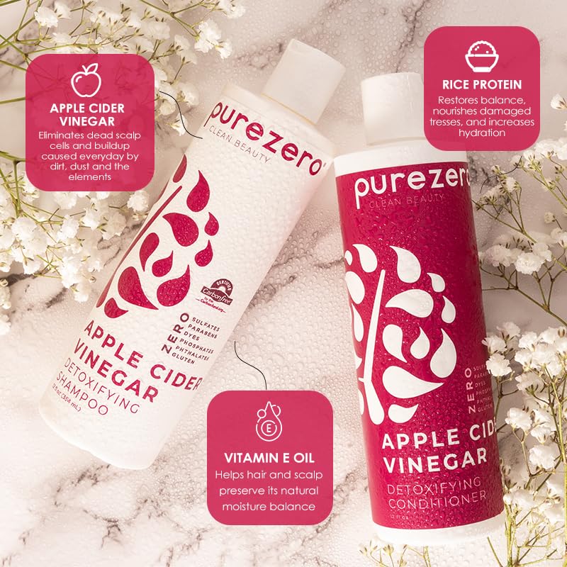 Cabello hidratado y brillante tras uso de Purezero