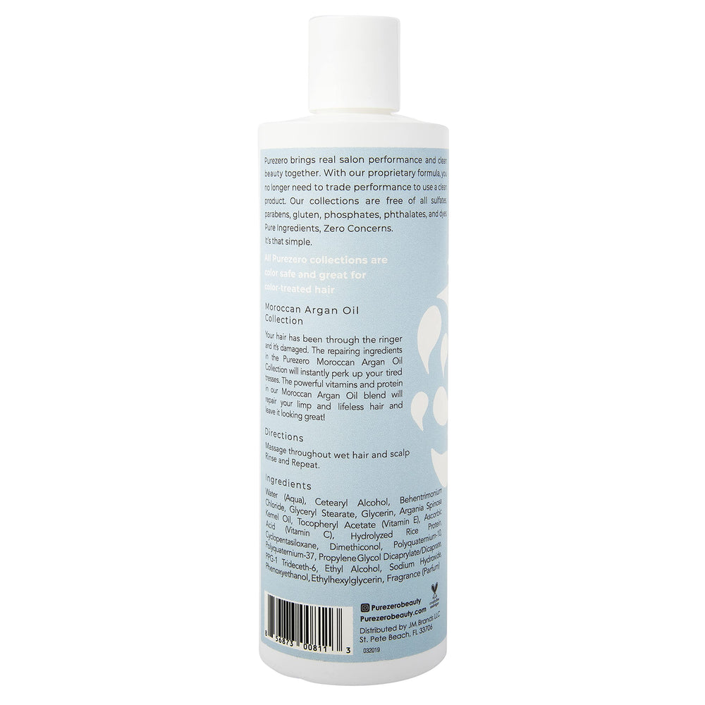 Control del frizz con Purezero para peinados más limpios.