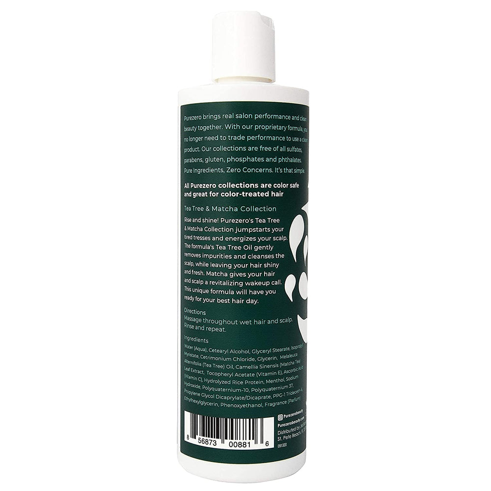 Purezero Acondicionador Tea Tree Matcha, cabello sedoso y brillante