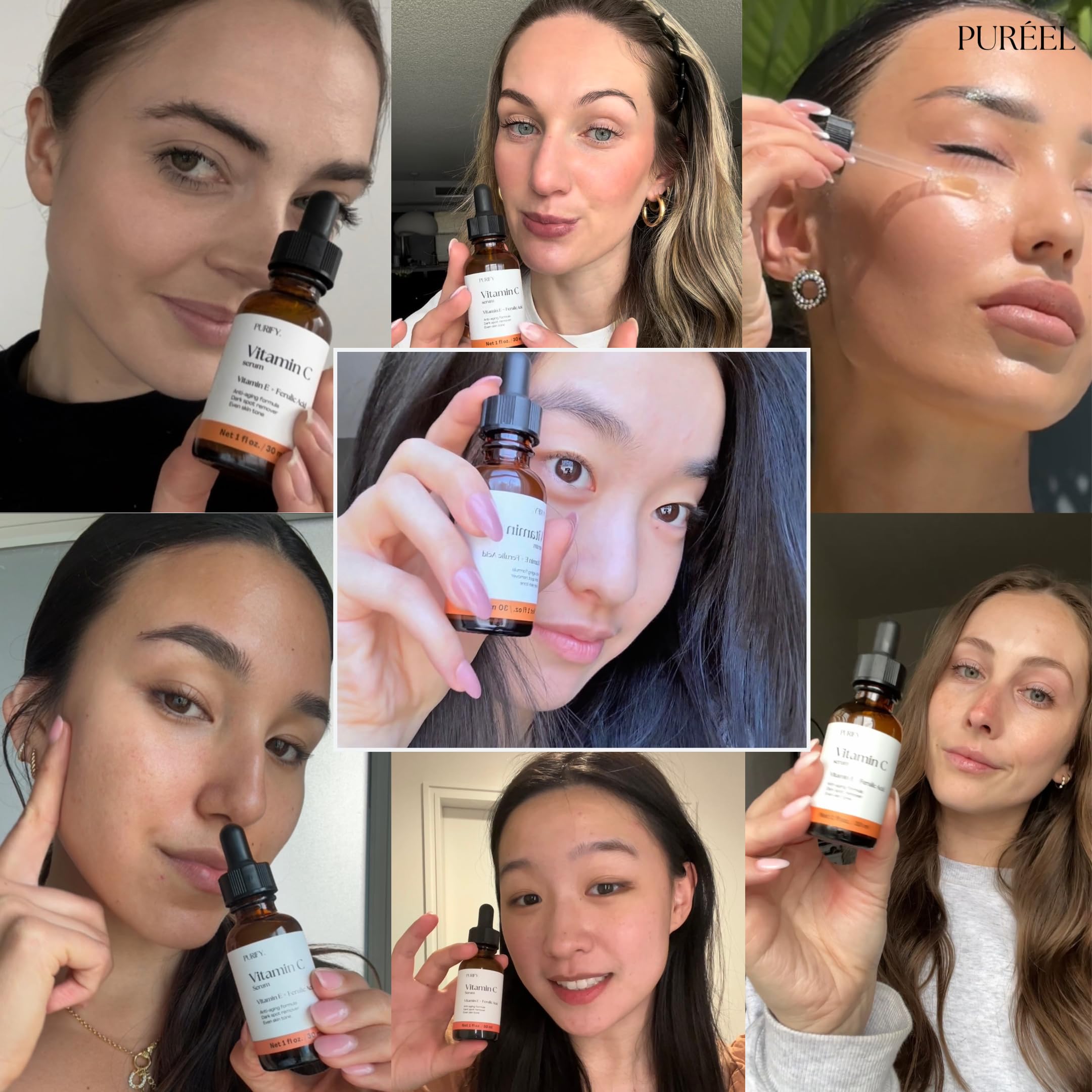 Purify Puréel Serum ideal para rutina diaria de cuidado de la piel