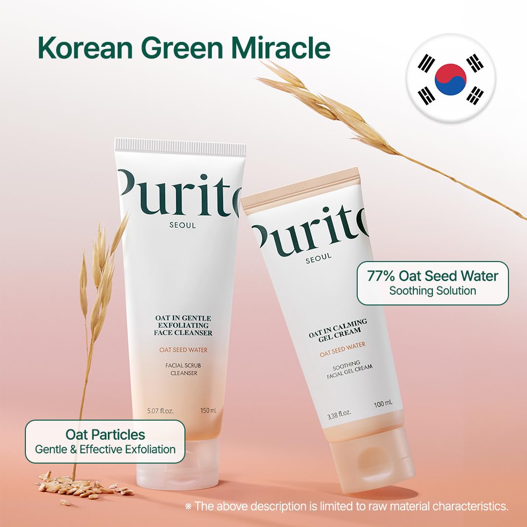 Purito Oat Velvet Duo packaging box highlighting clean skincare.