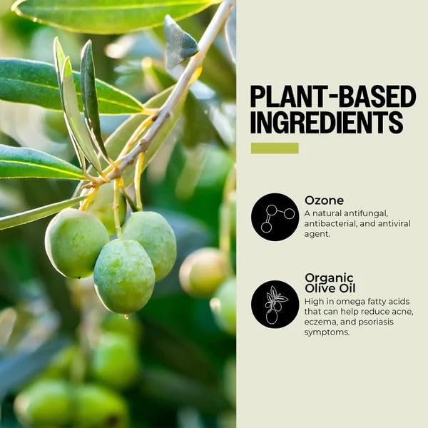 PurO3 label close-up emphasizes ultra-pure ozone infusion.