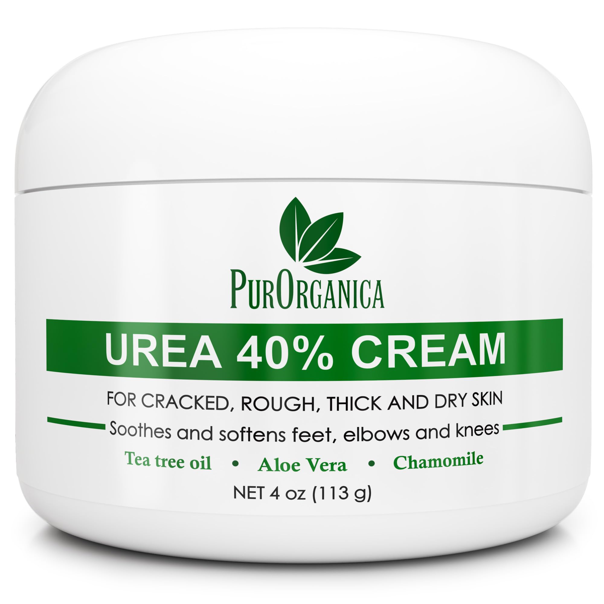 PurOrganica crema-pies-urea-40 suaviza los talones ásperos.