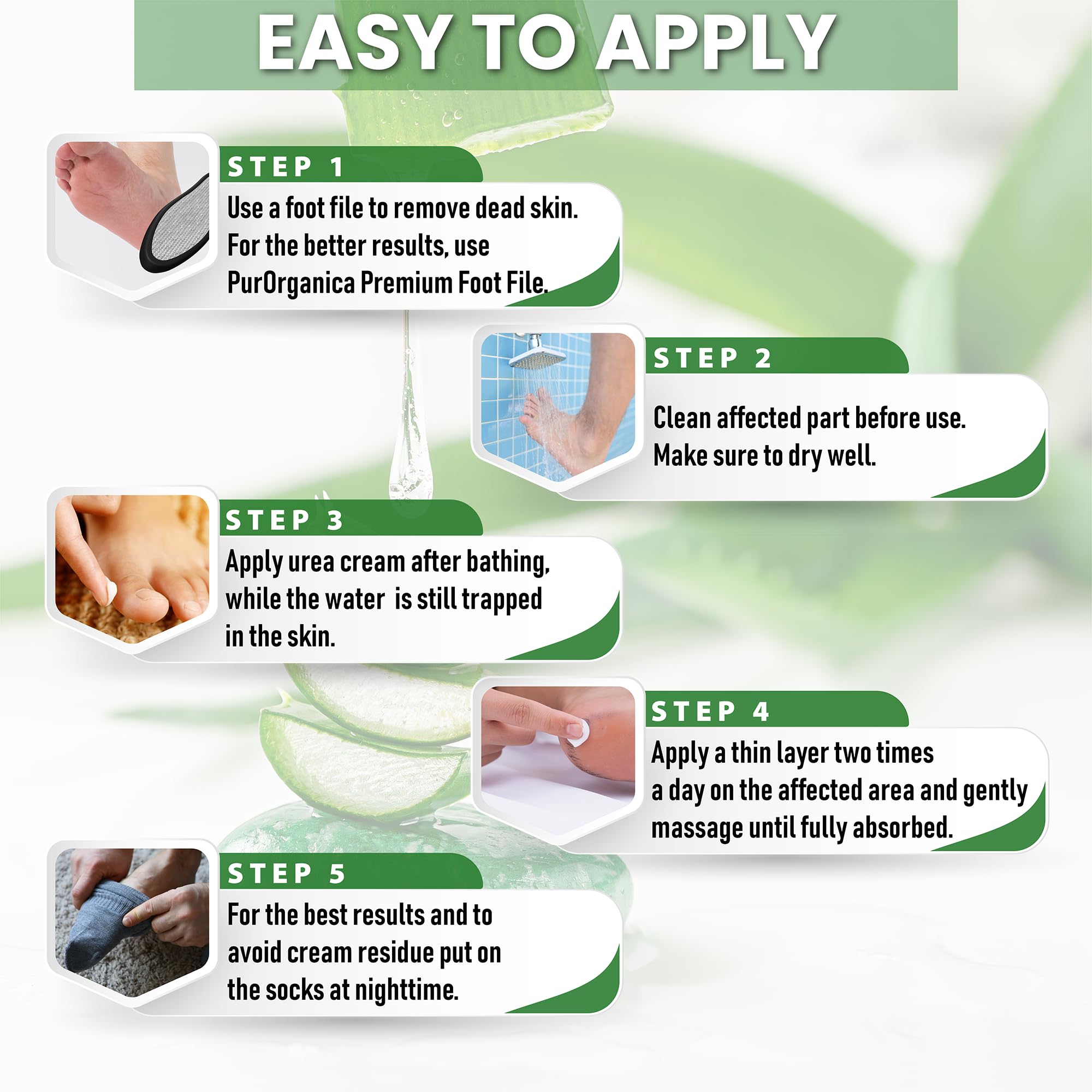 PurOrganica pack of 2 offers value for ongoing foot care