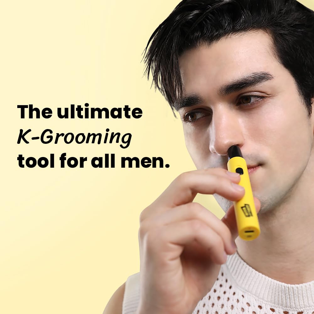Purple Gorilla Technique ear trimmer for precise hair removal around ears
