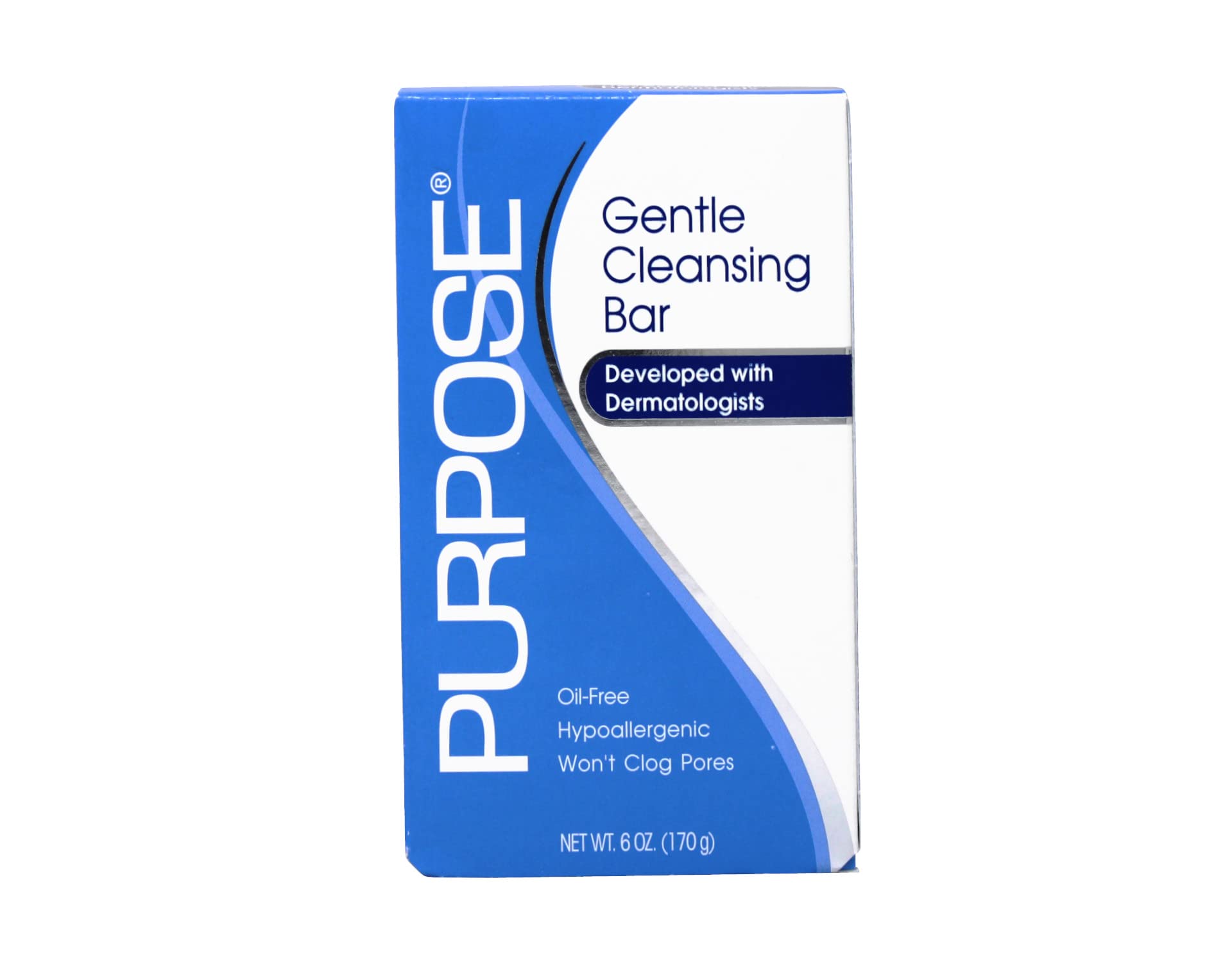 PURPOSE cleansing bar pack of 6 shown for convenience