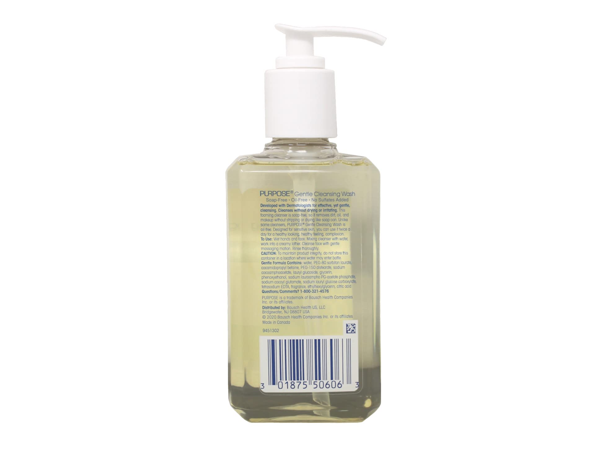 Purpose limpiador suave: producto en estante del baño ideal para uso diario.