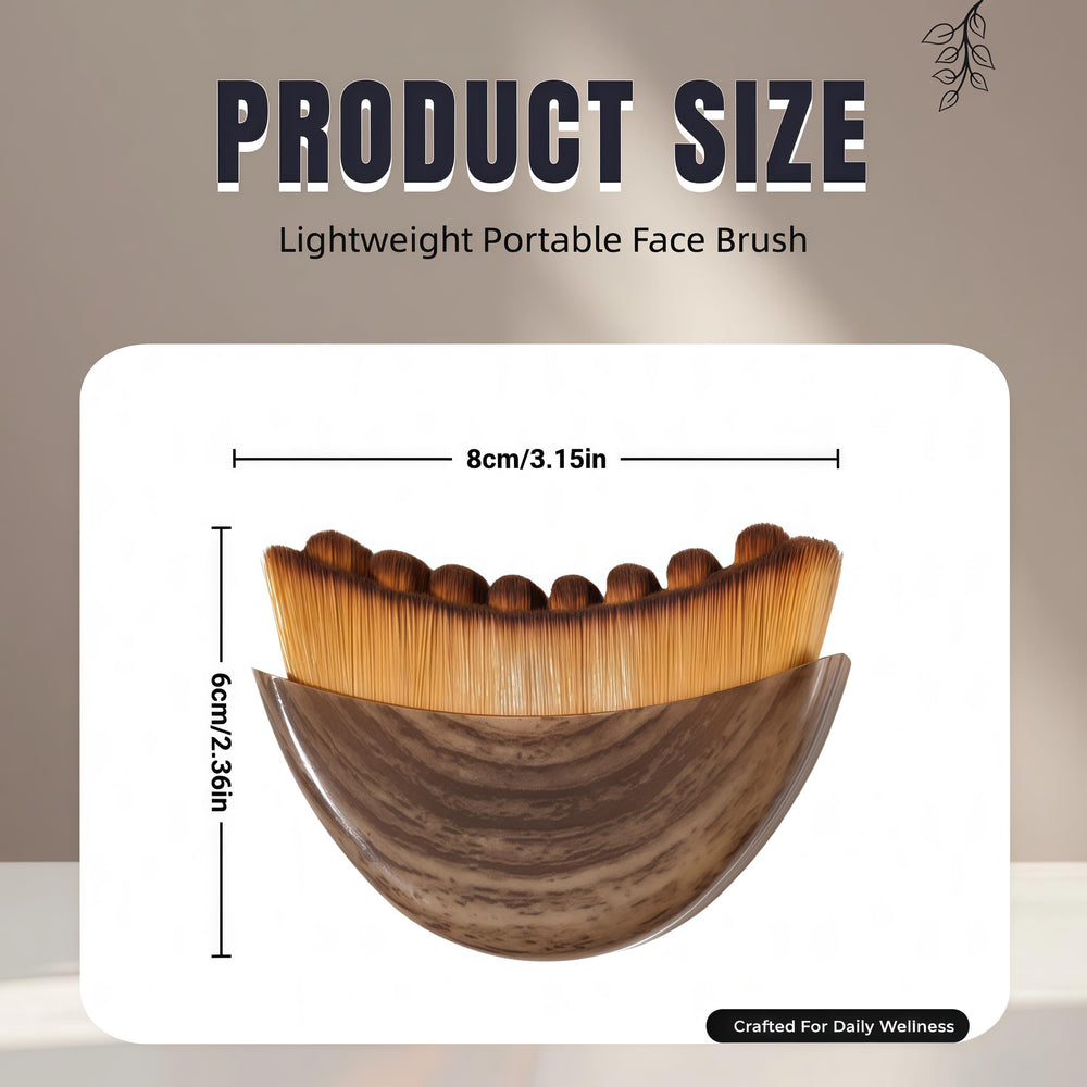 Put Girl travel-friendly brush fits in bags for on-the-go care.
