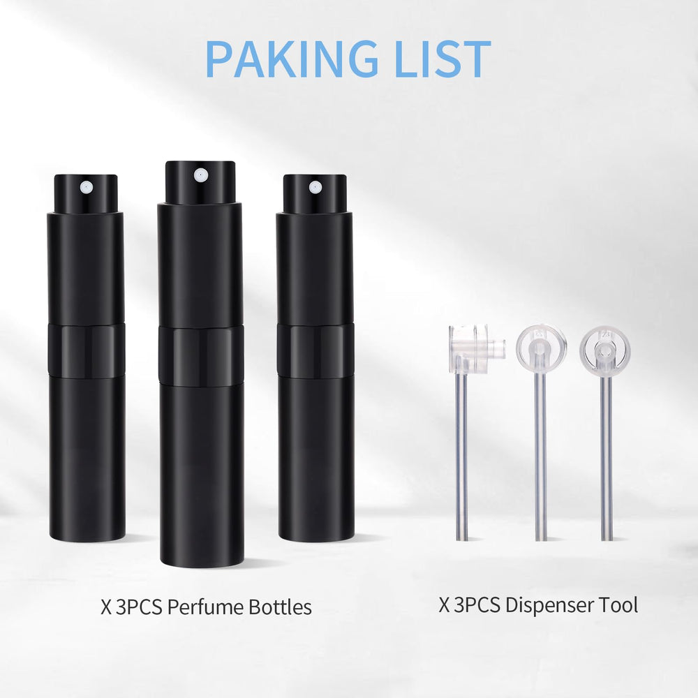 Putmhim portable perfume spray fits in your purse.