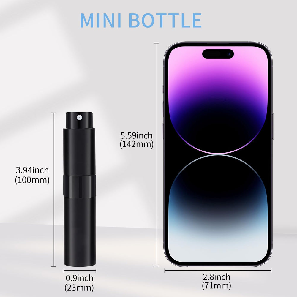Putmhim twist-up cap design for easy one-handed fragrance release.