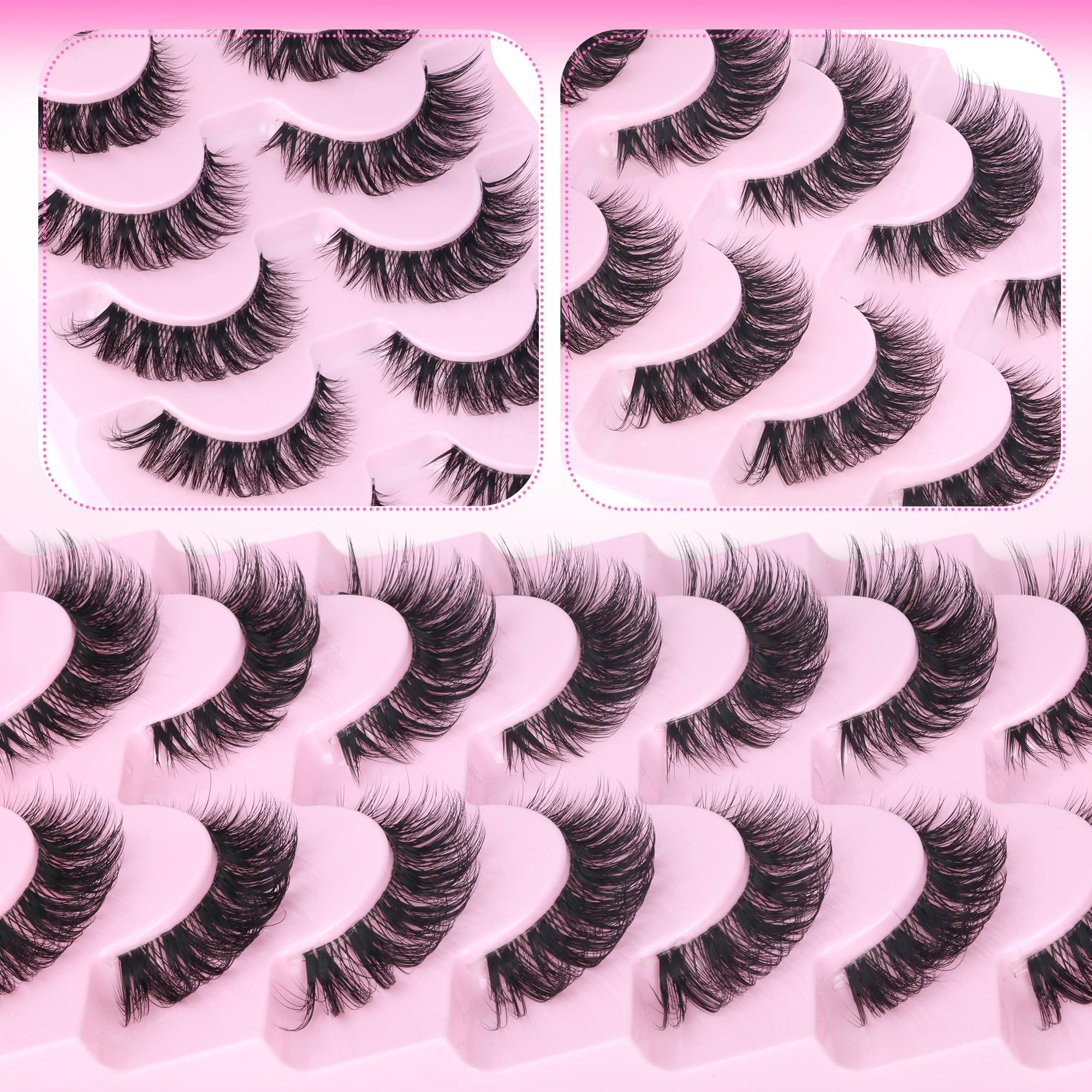 PVDKIW lashes easy application steps for natural enhancement