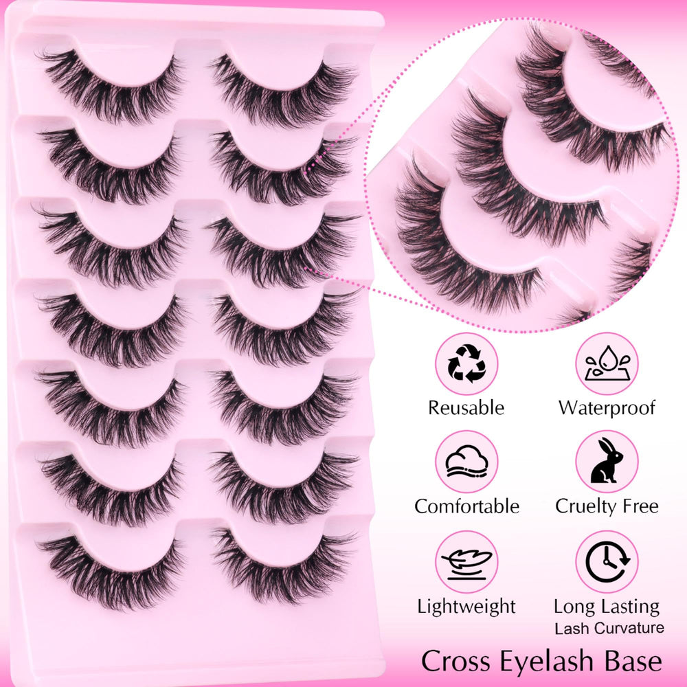 PVDKIW lashes deliver lightweight comfort on the eyes