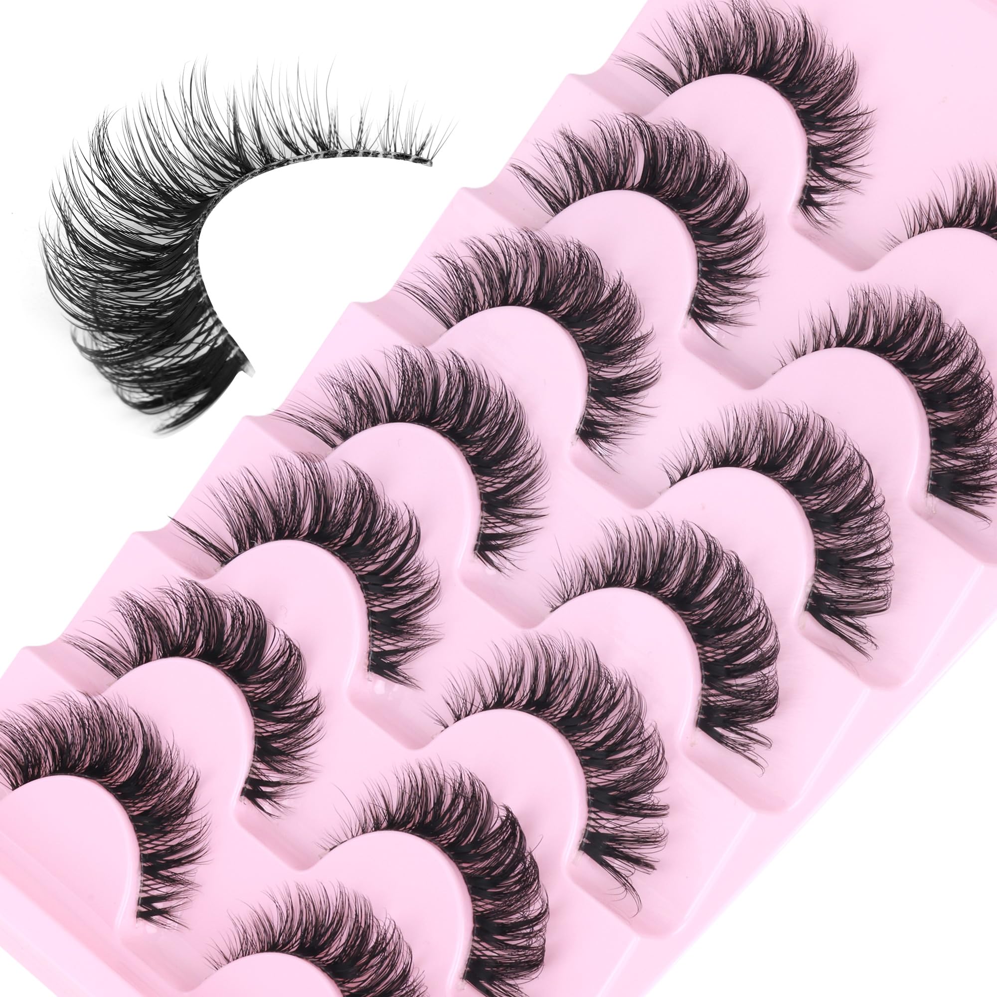 PVDKIW lashes reusable up to six times with care