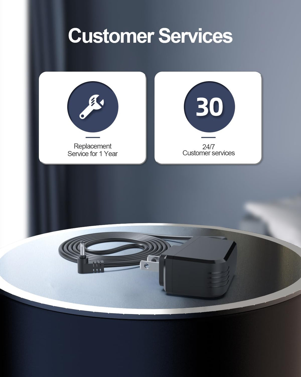 Pwept charger delivers 4.2V 0.6A for efficient topping-up.