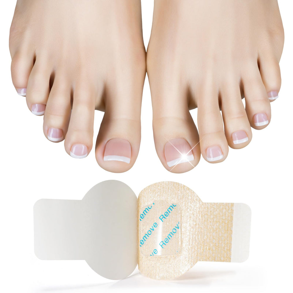 Flexible sizing Pwkvsn patches fitting most nails