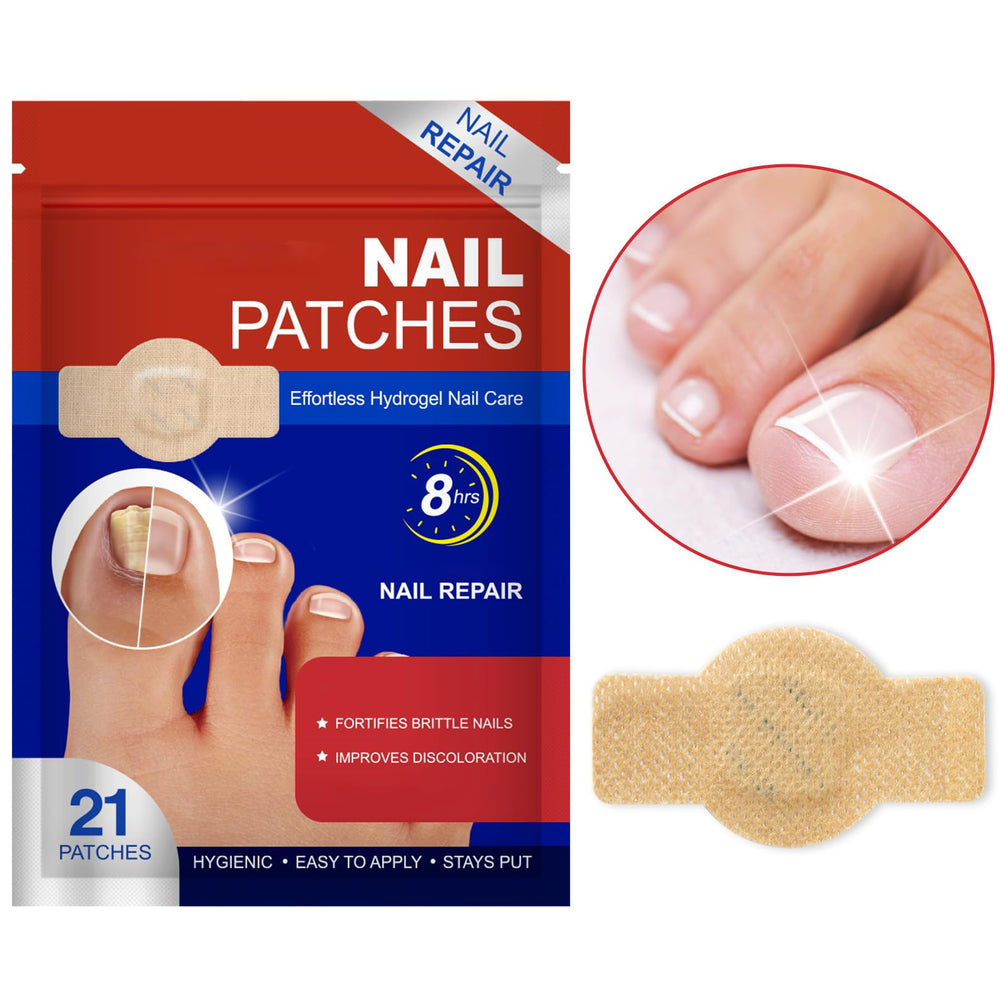 Travel-friendly Pwkvsn patches in individually sealed sachets