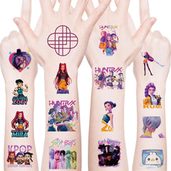 PWSTY easy application tattoos, transfer with water for mess-free use