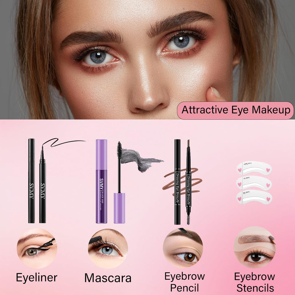 PWYSHXDF guía cejas y delineado para precisión.