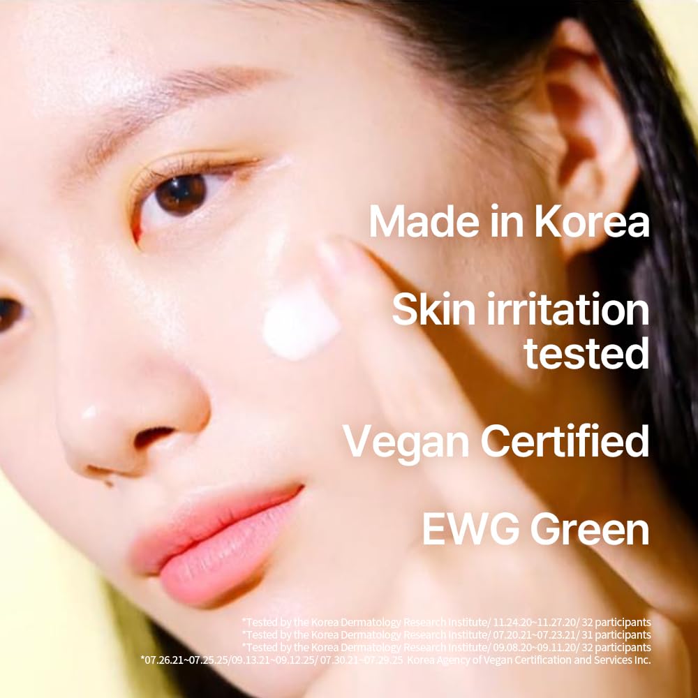 Pyunkang Yul Calming Line label emphasizes vegan and cruelty-free standards.