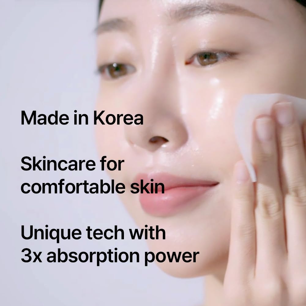 Travel-pack PKY 1/3 cotton pads for on-the-go skincare routines.