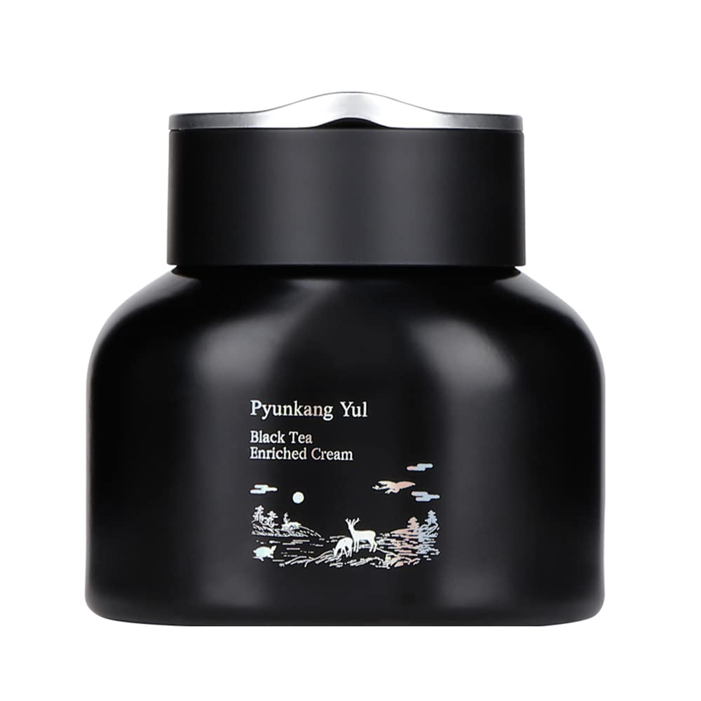 PKY Black Tea Cream packaging by Pyunkang Yul for easy hydration routine.