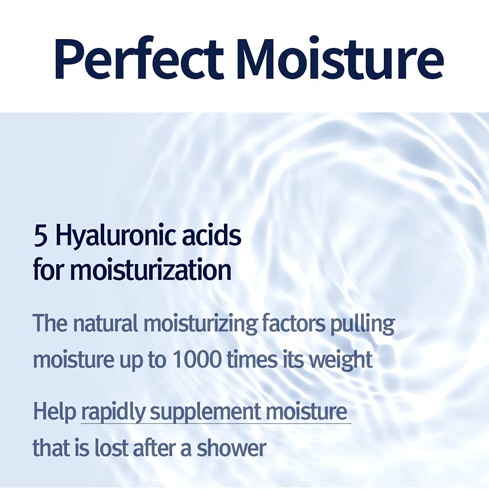 Five Hyaluronic Acid layers visually represented for deep hydration