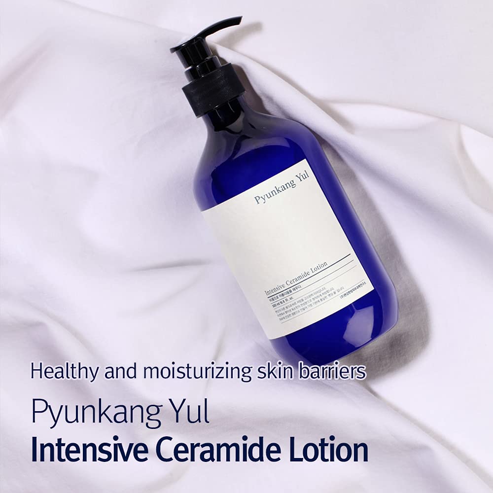 Packshot of PKY Intensive Ceramide Body Lotion 500ml bottle