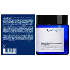 Pyunkang Yul PKY Intensive Repair Cream tube dispensing close-up for quick hydration.
