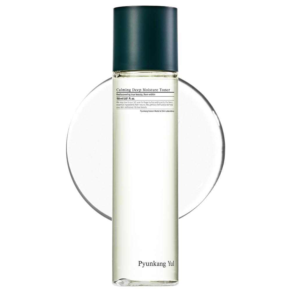 Pyunkang Yul PKY Tónico frente de la botella, ideal para piel sensible.