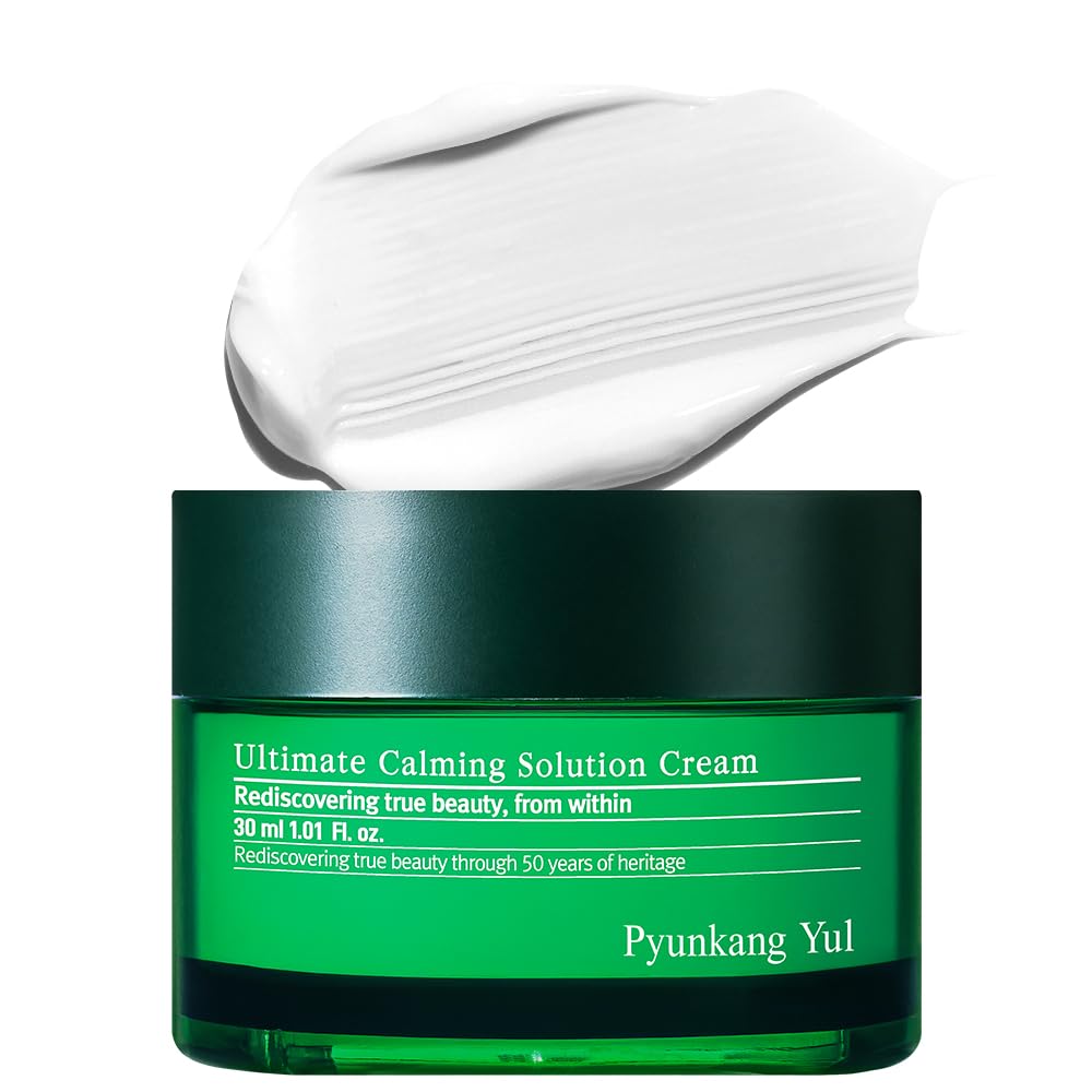 Envase limpio de Pyunkang Yul PKY Ultimate Calming Cream para piel sensible.