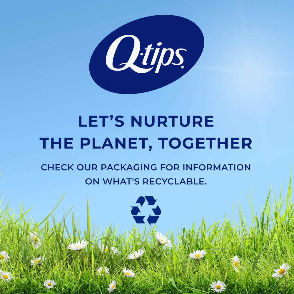Q-tips cotton swabs in use illustration, versatile cleanup.