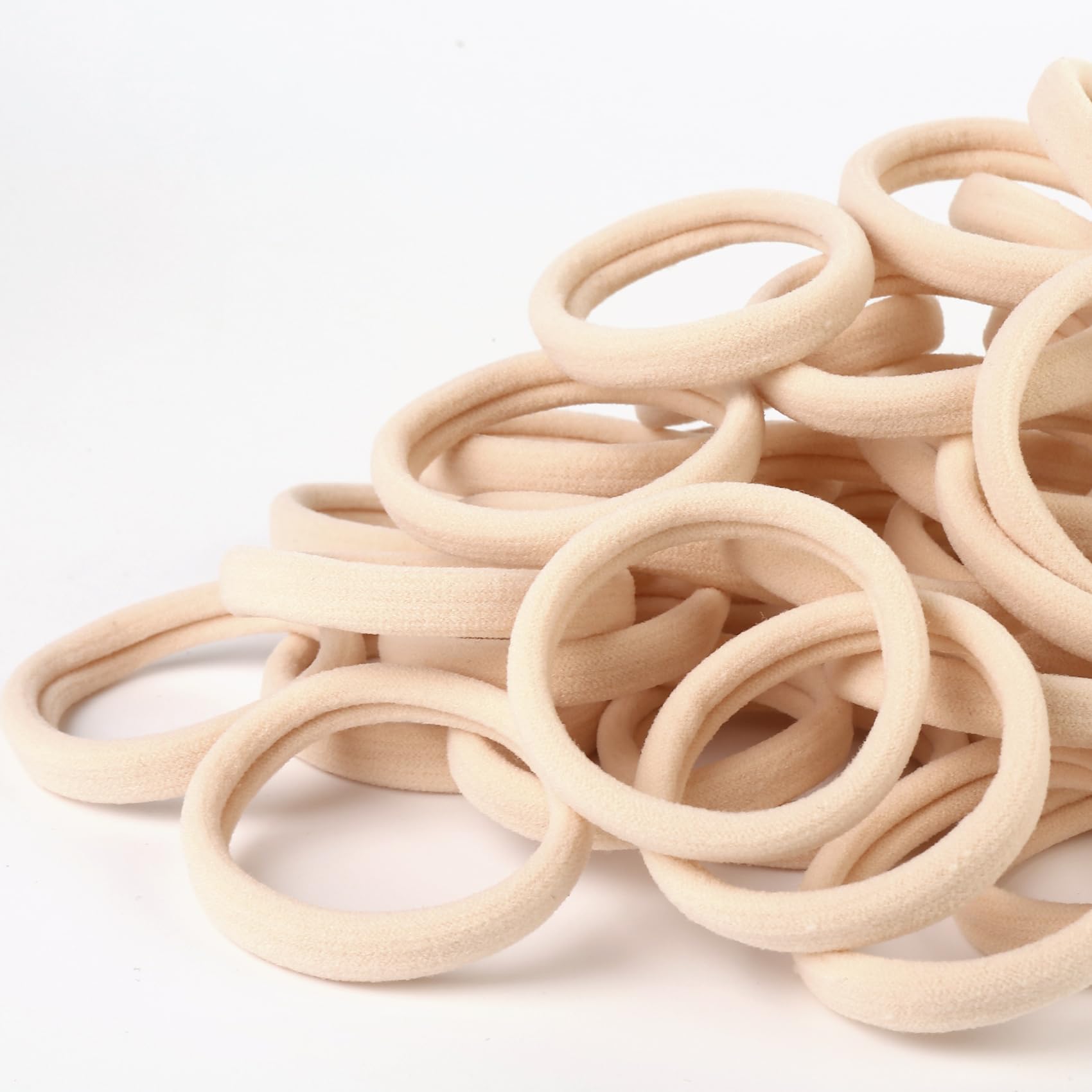 Qarwayoc blonde hair ties ideal for ponytails and buns