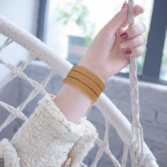 Qarwayoc large elastic hair bands, durable for daily wear