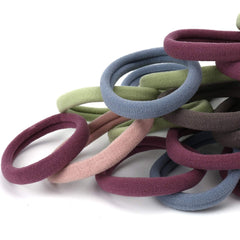 Qarwayoc large hair ties, 2-inch diameter, ideal for thick hair.