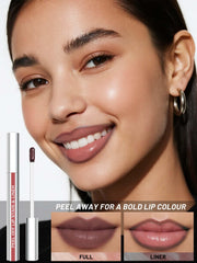 QCMME tono labial mate: color intenso y larga duración.