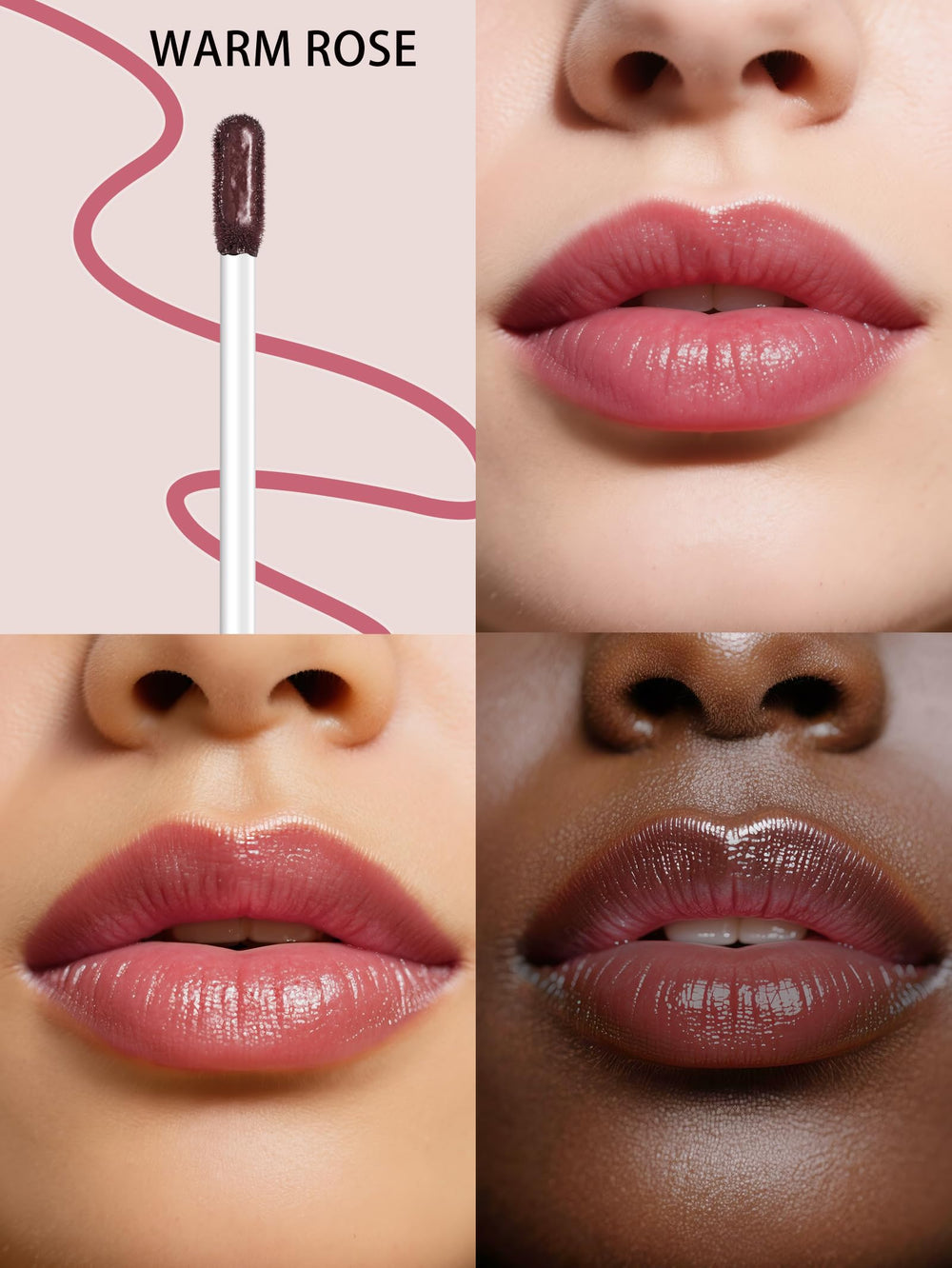 QCMME tinte labial: delineado nítido y borde definido para acabado natural