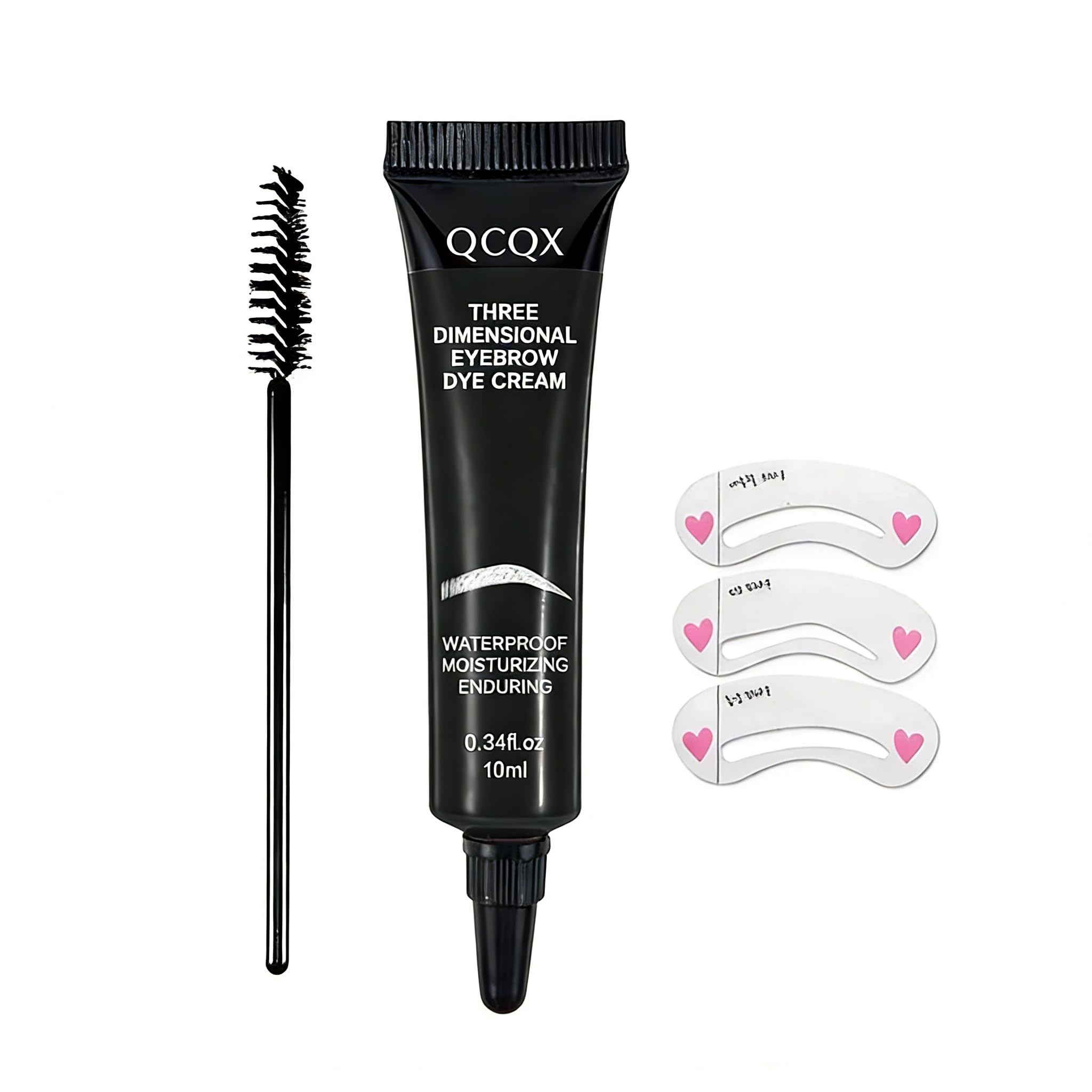 QCQX gel 3D para cejas: aplicación precisa para definición natural.